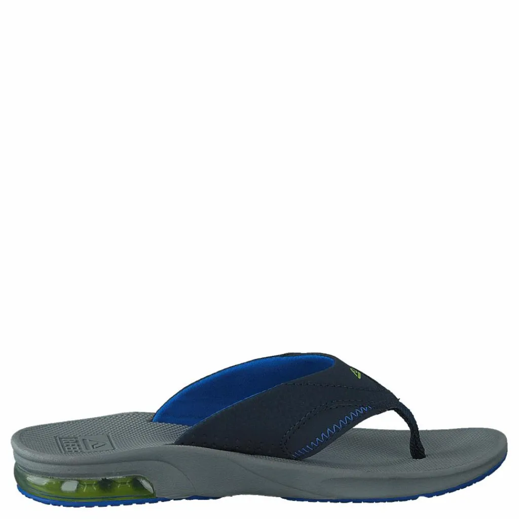 Reef Kids Fanning Navy/lime Blå Best