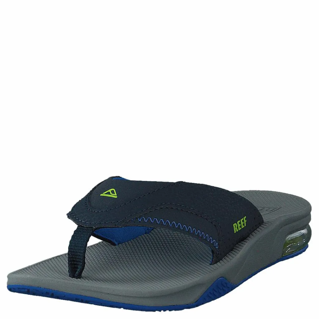 Reef Kids Fanning Navy/lime Blå Best
