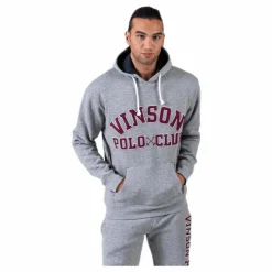 Kiran Sweatshirt Hood Grey*Vinson Polo Club Best