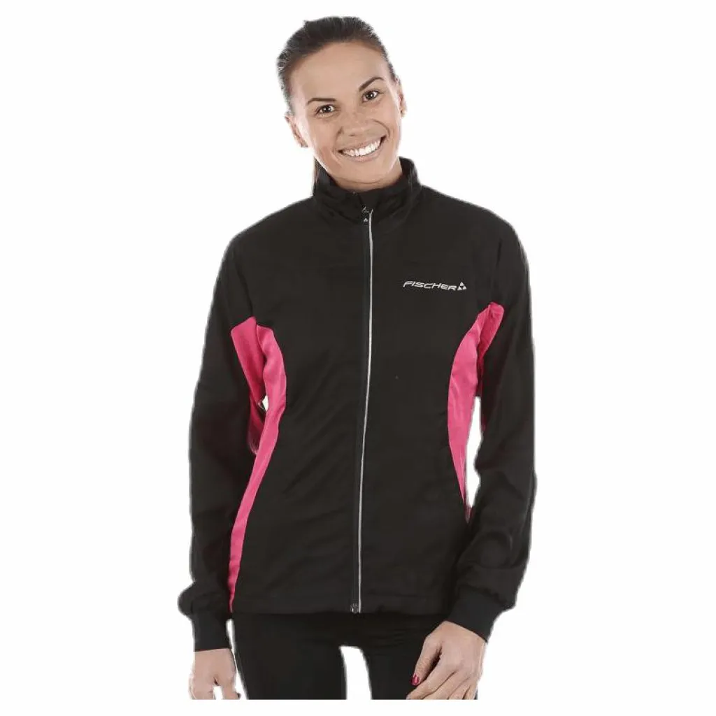 Fischer Kiruna Jacket Black/Red Svart och Röd Outlet