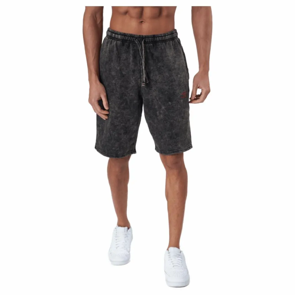 Umbro Knee Length Shorts Black Grå