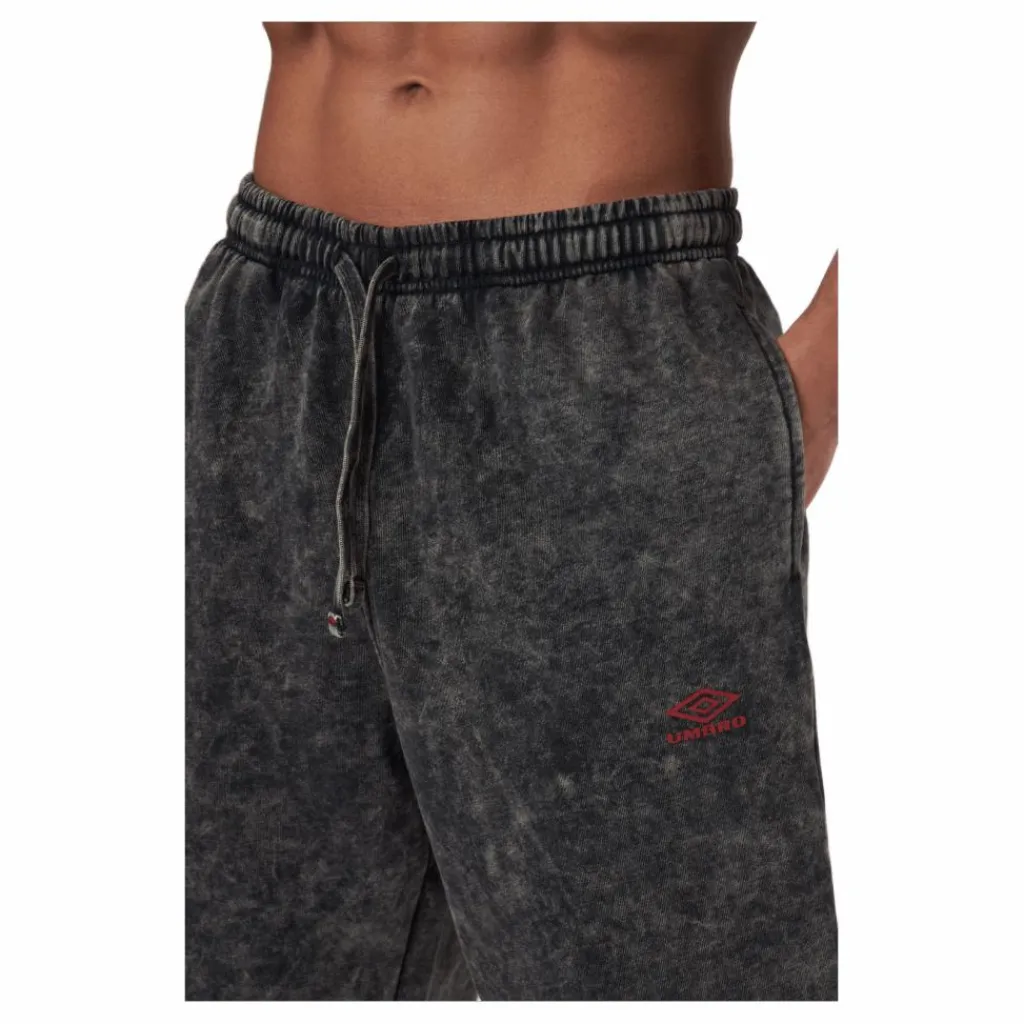 Umbro Knee Length Shorts Black Grå