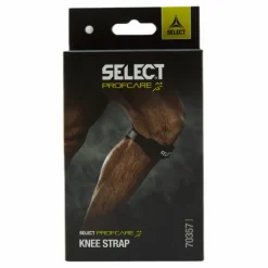Select Knee Strap Black Svart Clearance