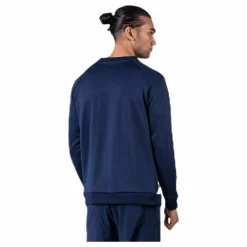 Knit Crew Sweat Logo Tape Blue*Tommy Hilfiger Sport