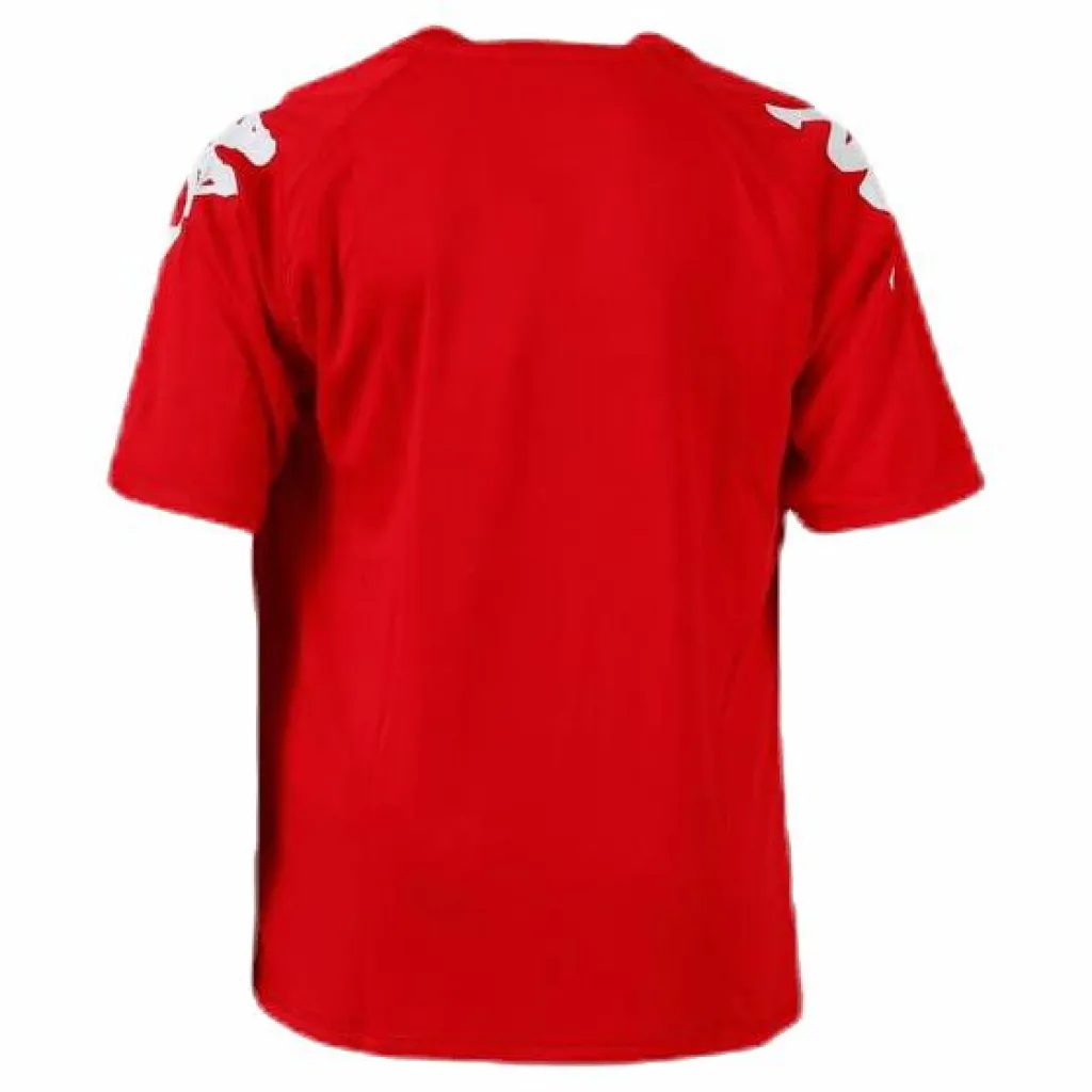 Kappa Kombat Shirt S/S Veneto Red Röd New