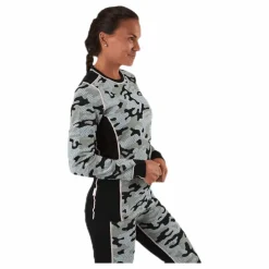 Kari Traa Kongle Long Sleeve Shirt Patterned/Beige Mönstrad och Beige Outlet