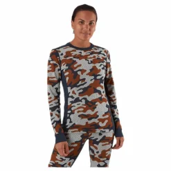 Kongle Long Sleeve Shirt Patterned/Brown*Kari Traa Hot