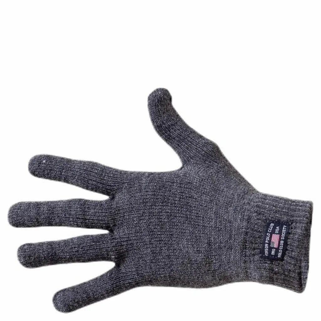 Vinson Polo Club Konner Gloves Grey Grå Discount