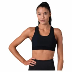 BLACC Koray Rib Bra Black Svart Sale