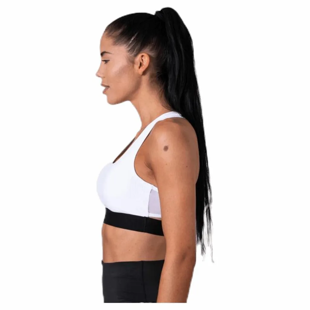 BLACC Koray Rib Bra White Vit Sale