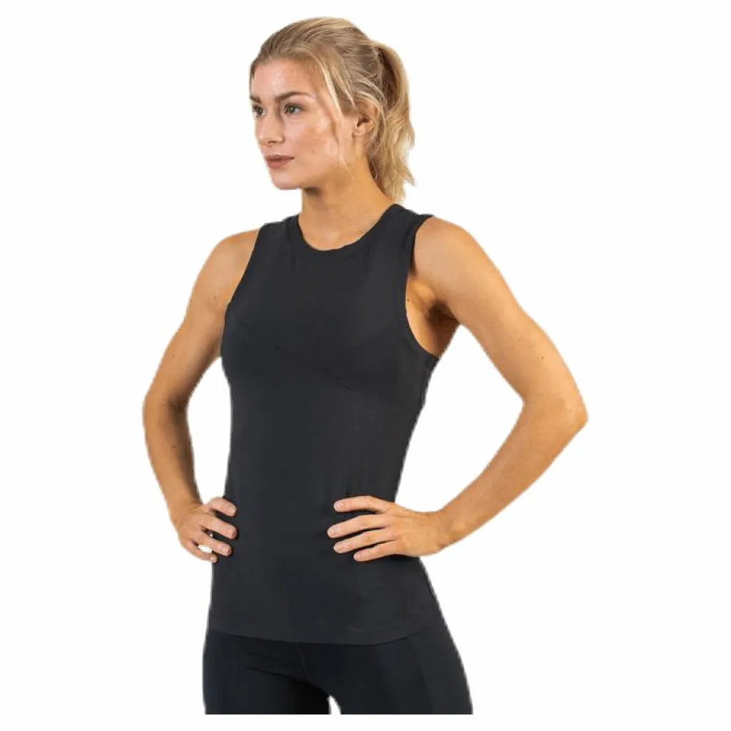 BLACC Koray Rib Tank Black Svart Clearance