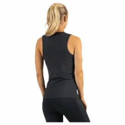 BLACC Koray Rib Tank Black Svart Clearance