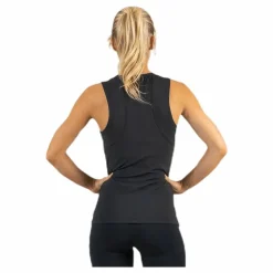 BLACC Koray Rib Tank Black Svart Clearance