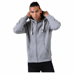 Krew Sweatshirt Full Zip Grey*Vinson Polo Club Clearance