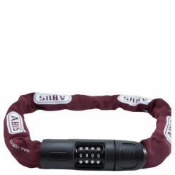 Abus Kättinglås 8808 Combo Red Röd