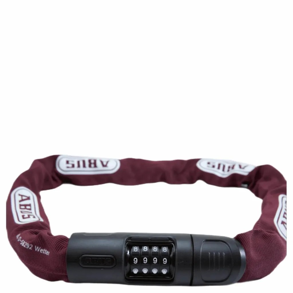 Abus Kättinglås 8808 Combo Red Röd