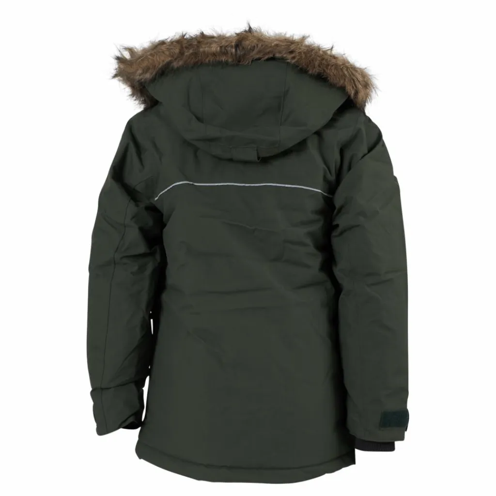 Kure Kids Parka 4 Deep Green*Didriksons Clearance