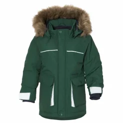 Kure Kids Parka 5 Green*Didriksons Online