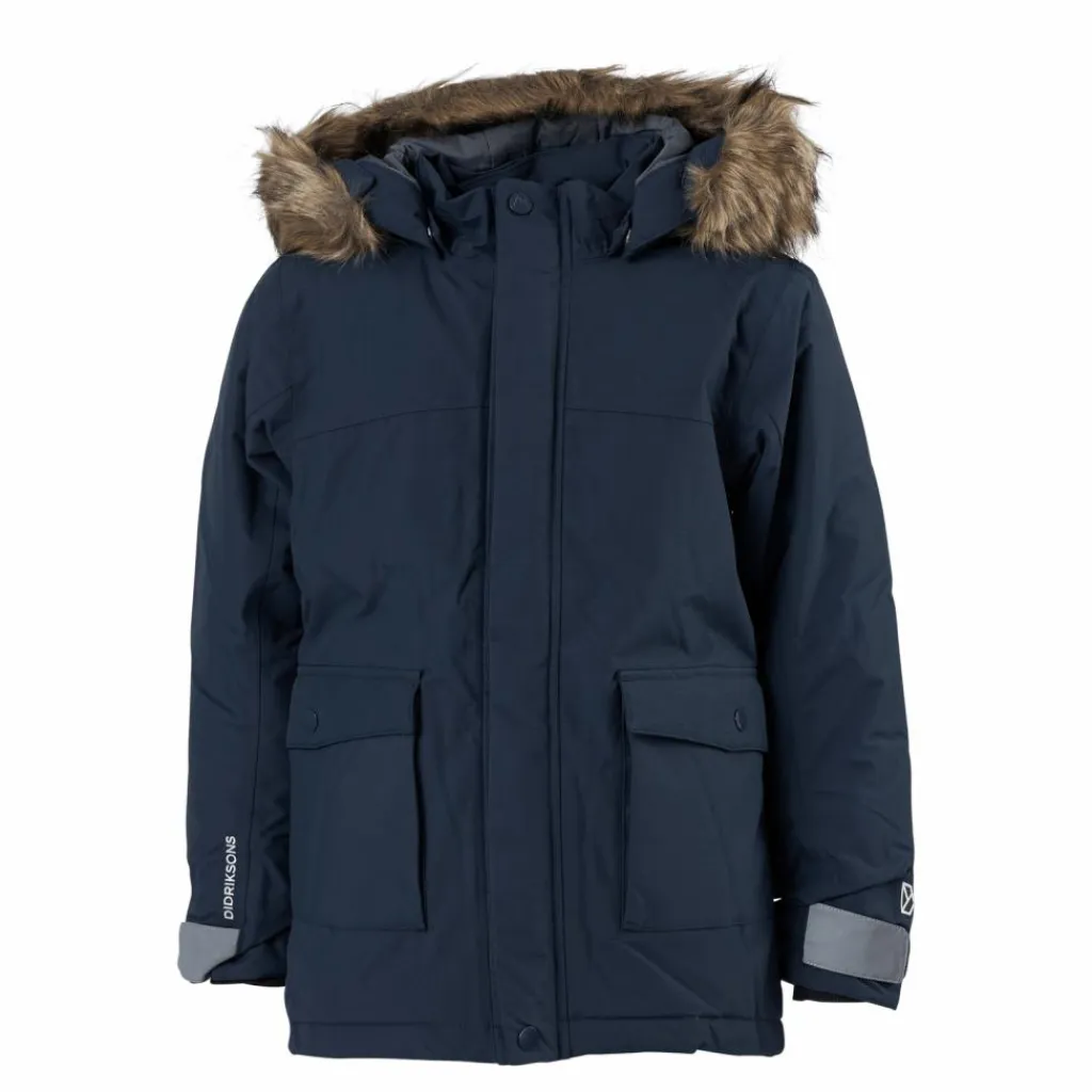Kure Kids Parka 4 Navy*Didriksons Discount