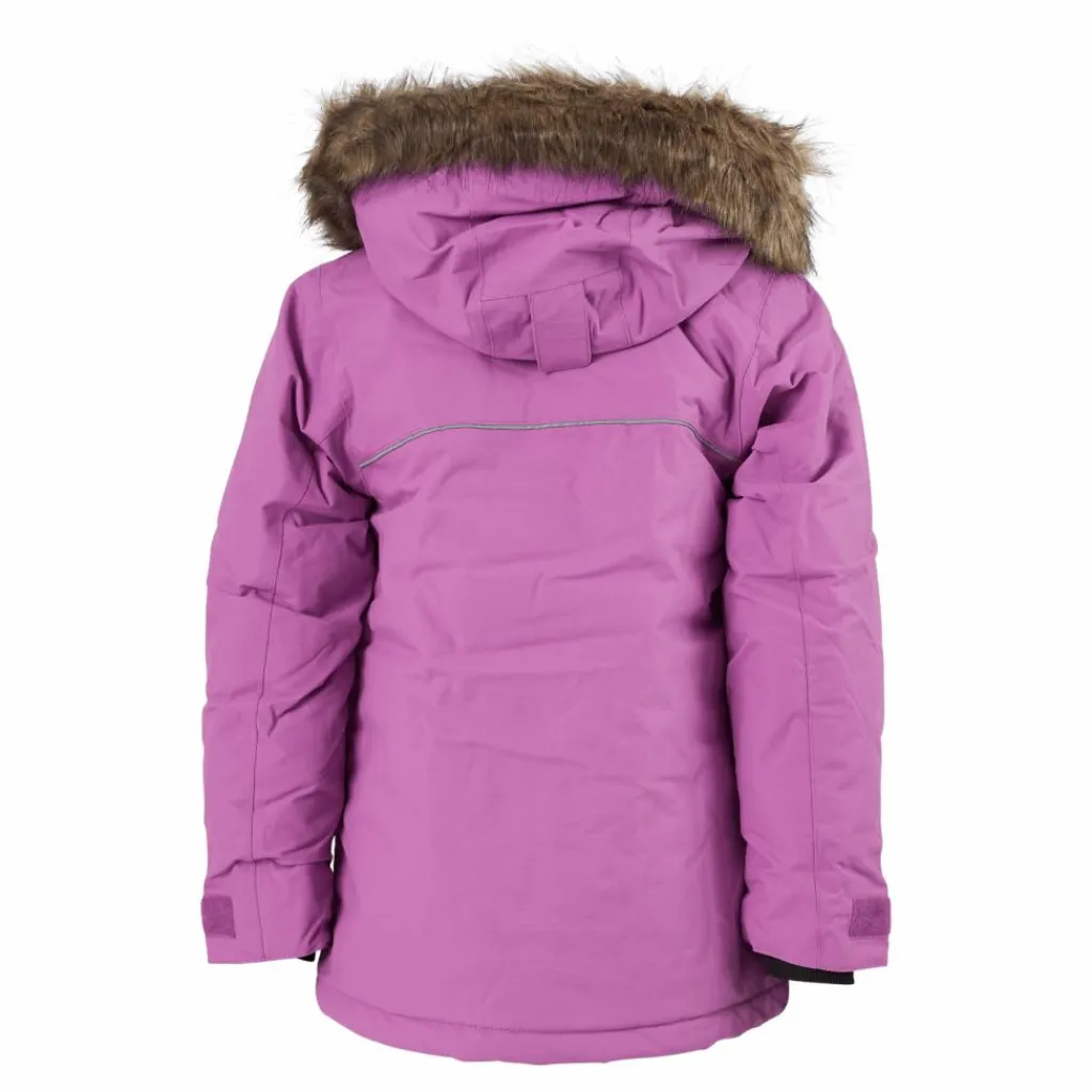 Didriksons Kure Kids Parka 4 Radiant Purple Lila Clearance