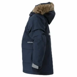 Didriksons Kure Kid's Parka Blue Blå Sale