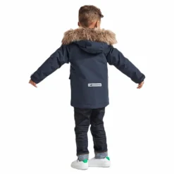 Didriksons Kure Parka 3 Blue Blå Outlet