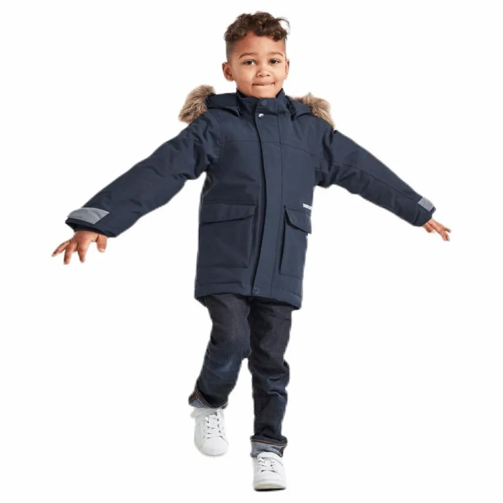 Didriksons Kure Parka 3 Blue Blå Outlet