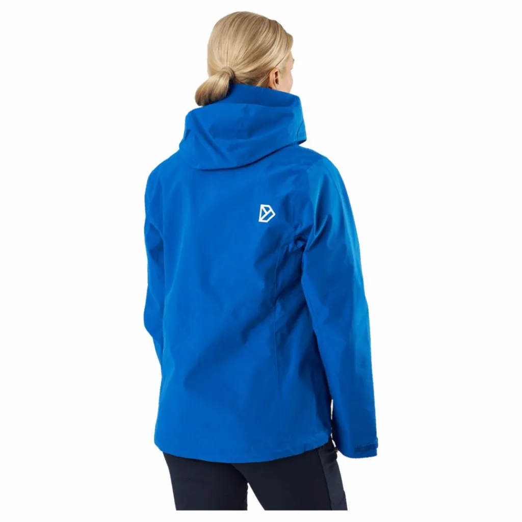 Didriksons Kya Wns Jkt 2 Blue Blå Hot