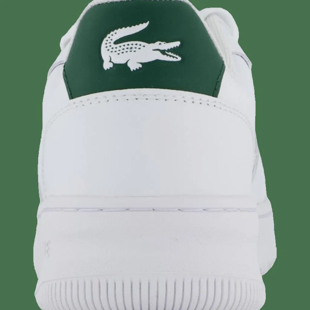L001 Set Leather Wht/dk Grn*Lacoste Best