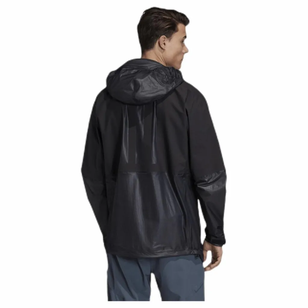 adidas 3L Zupahike Jacket Black Svart New