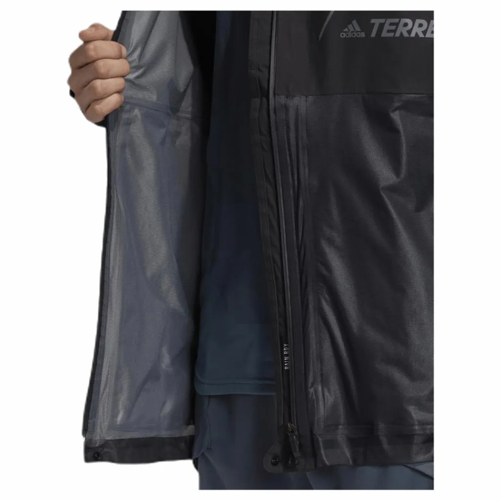 adidas 3L Zupahike Jacket Black Svart New