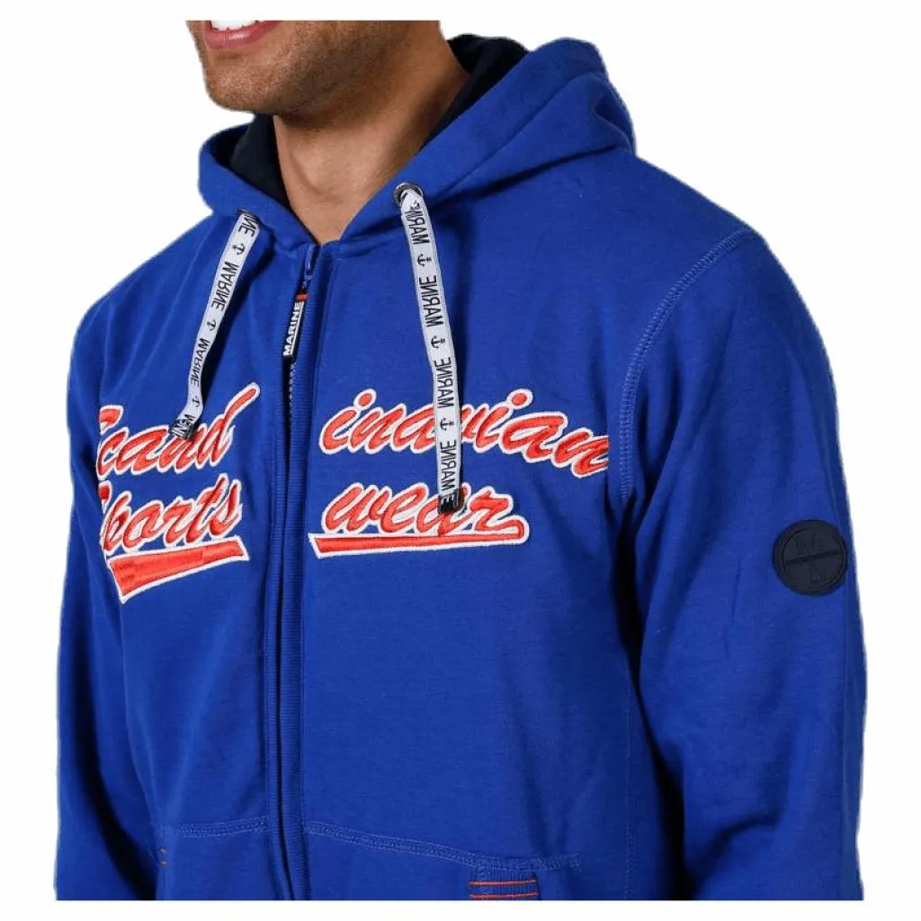 La Rochelle Zip Hood Blue*Marine Outlet