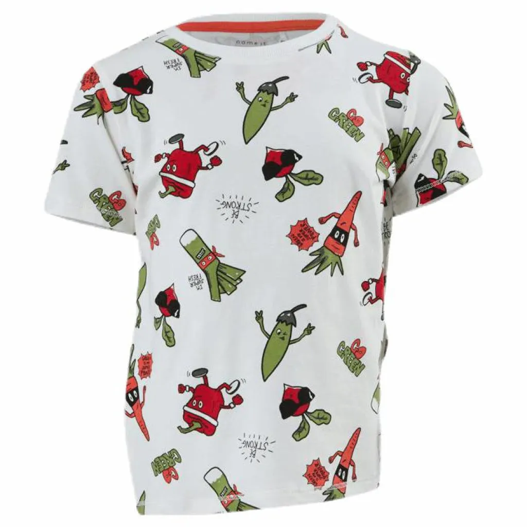 Name It Labano Ss Top White Vit Clearance