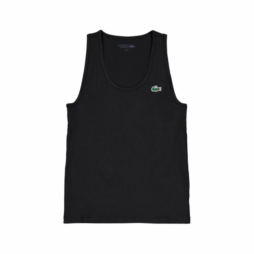 Lacoste Sport Lacoste Tank Tops Black Svart Online