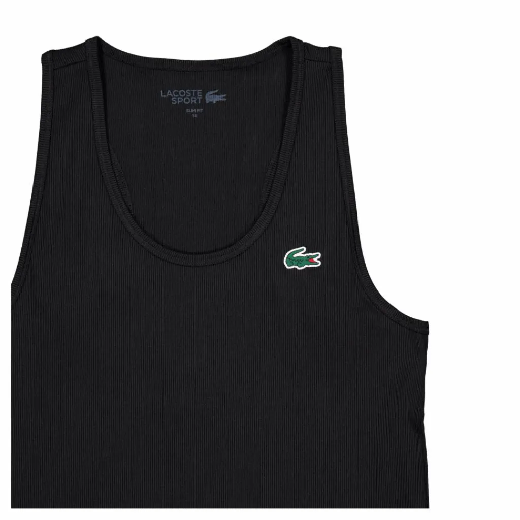 Lacoste Sport Lacoste Tank Tops Black Svart Online