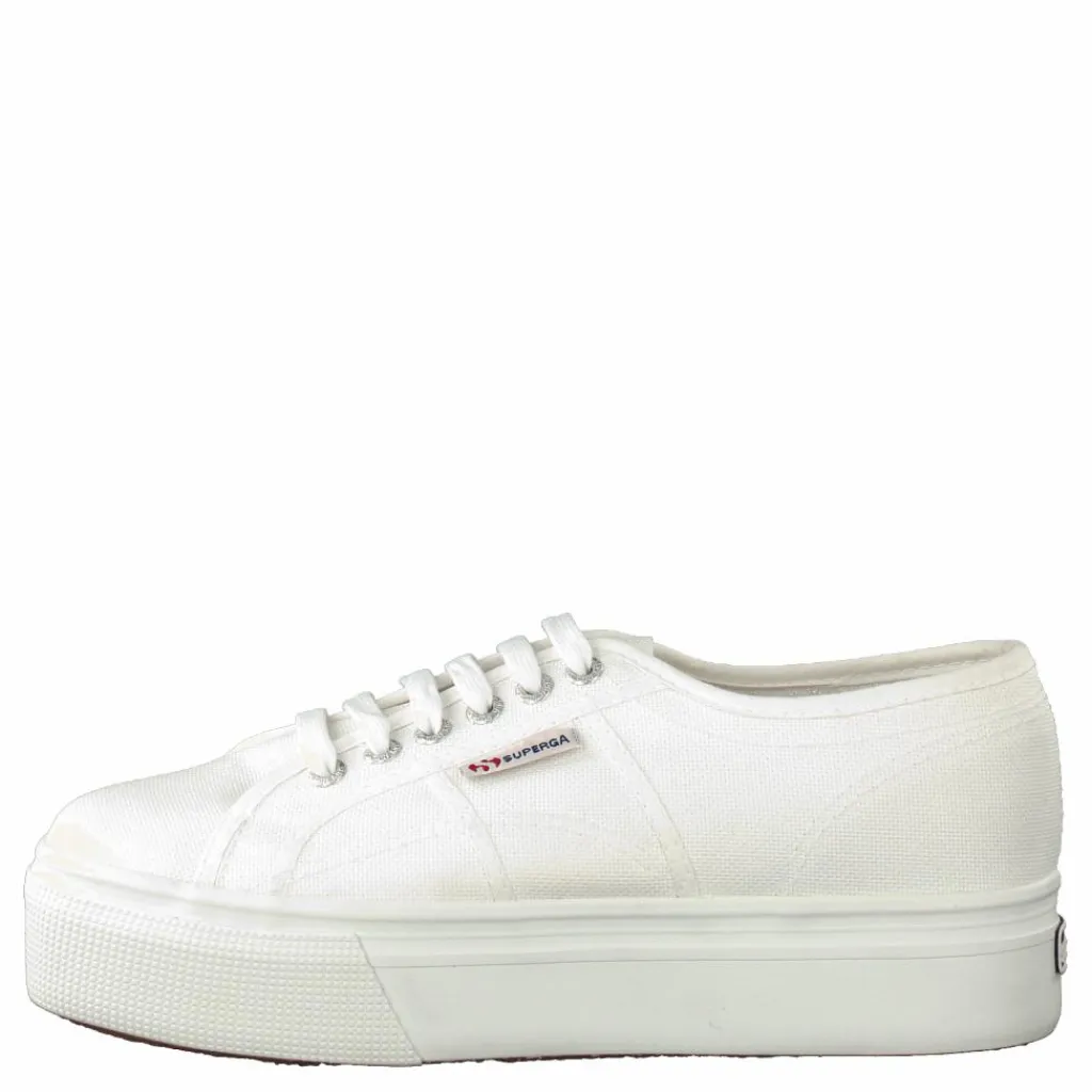 Superga Lady 2790-Cotw Linea and Down 901 white Vit Outlet