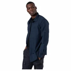Lakeside Roll-Up Shirt Blue*Jack Wolfskin Outlet