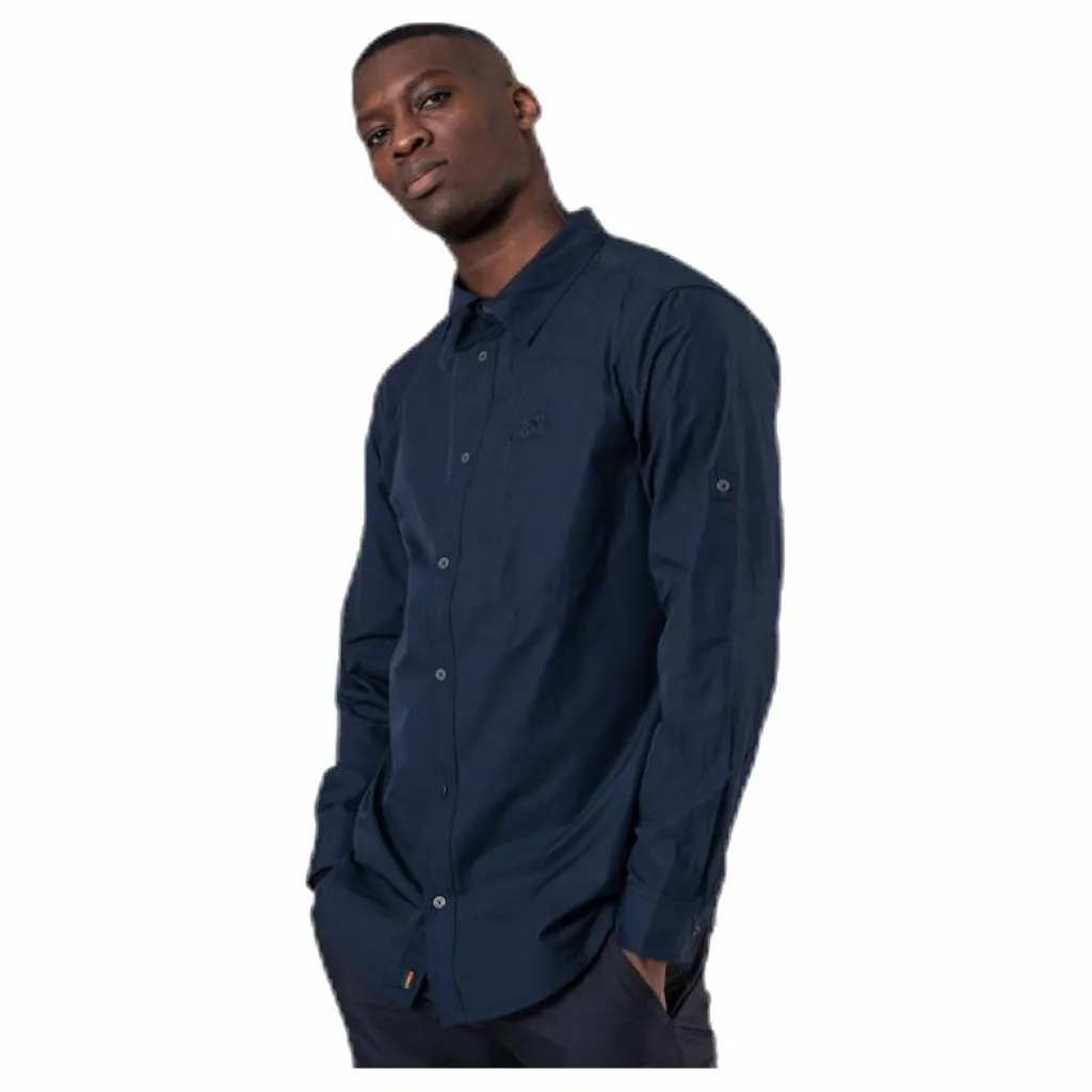 Lakeside Roll-Up Shirt Blue*Jack Wolfskin Outlet