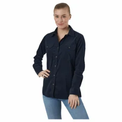 Tuxer Lana Shirt Blue Blå Clearance