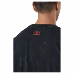 Umbro Large Logo Tee Black Svart Online