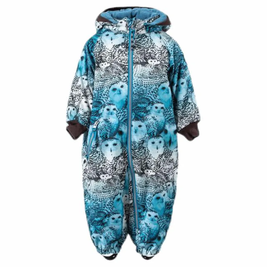 Racoon Lars Snowowl Suit Blue Blå Discount