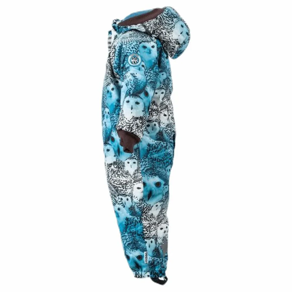 Racoon Lars Snowowl Suit Blue Blå Discount