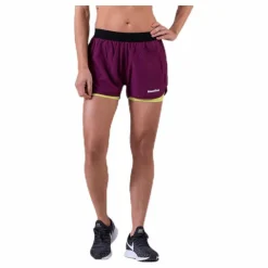 Newline 2-Lay Shorts Purple/Green Lila och Grön