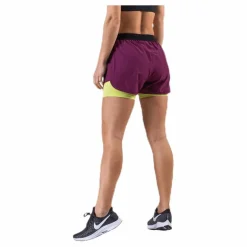 Newline 2-Lay Shorts Purple/Green Lila och Grön
