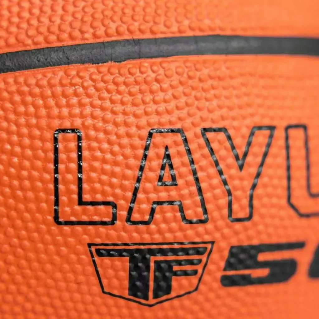 Spalding Layup Tf-50 Size 7 Rubber Bask Orange