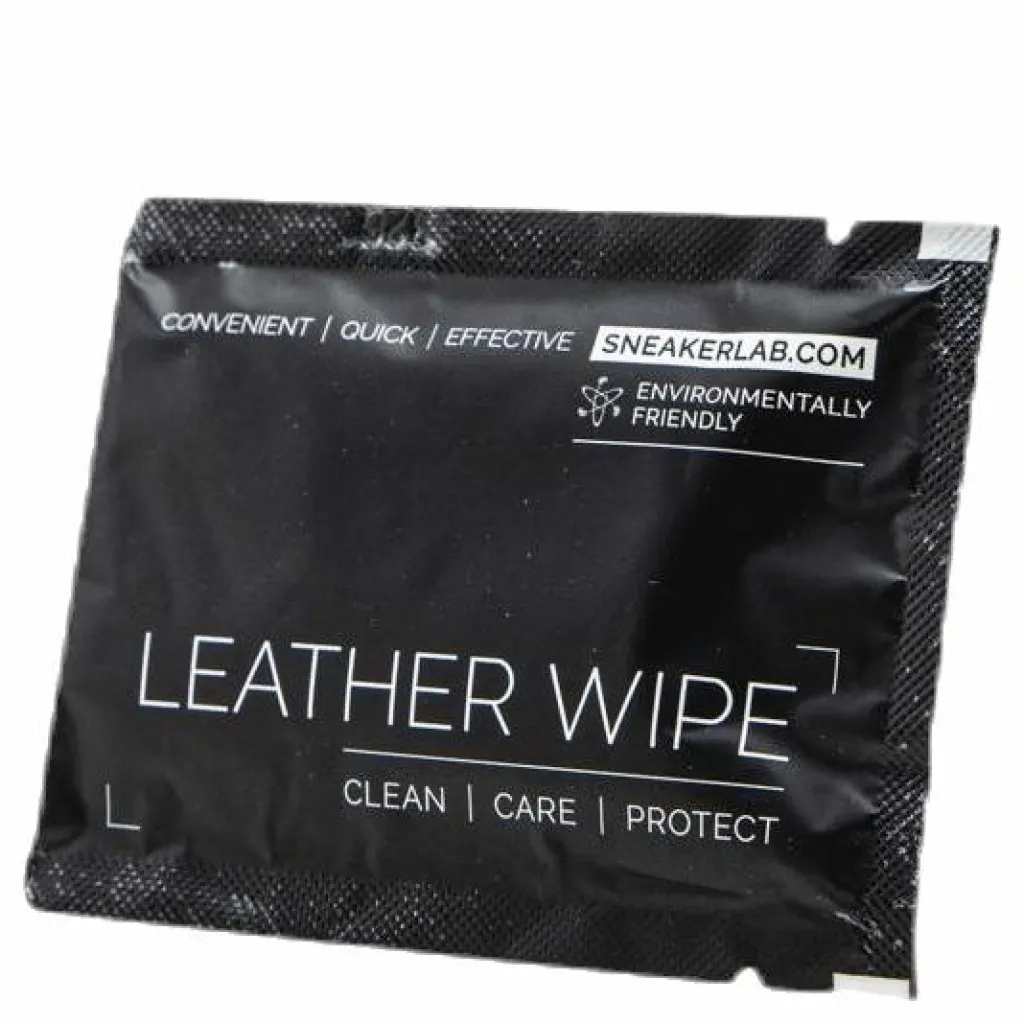 Sneaker Lab Leather Wipes Black Svart Hot