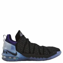 Nike Lebron XVIII NRG GS Black Svart New