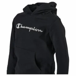 Champion Legacy Hoodie Junior Black Svart