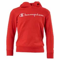 Champion Legacy Hoodie Junior Red Röd Hot