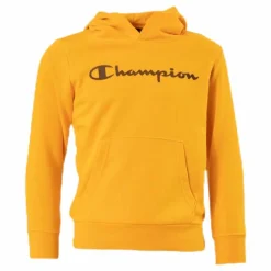 Champion Legacy Hoodie Junior Yellow Gul Clearance